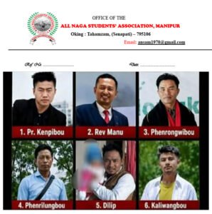 ANSAM Condemns Continued Delay in Tracing Missing Naga Men, Demands Accountability in Leilon Vaiphei Abduction Case