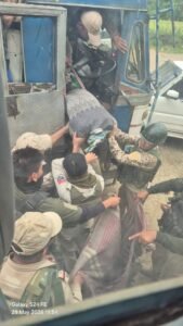 FCI Driver Killed, Policeman Injured in Fresh Firing Along NH-202 Near Yaolen; Security Concerns Deepen