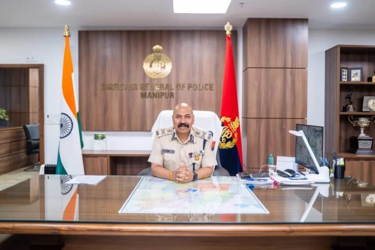 Rajiv Singh Relinquishes Charge as Manipur DGP After Three-Year Tenure