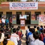 CBC Imphal Organises Special Outreach Programme on World No Tobacco Day at Nongdam School