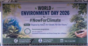 Plant Trees, Not Destruction: Ukhrul Marks World Environment Day with Mass Plantation Drive and Climate Action Pledge