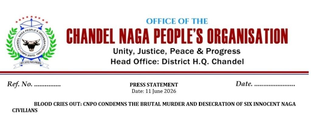 Chandel Bodies Killing Sparks Fresh Outrage; CNPO and CNCF Demand Justice