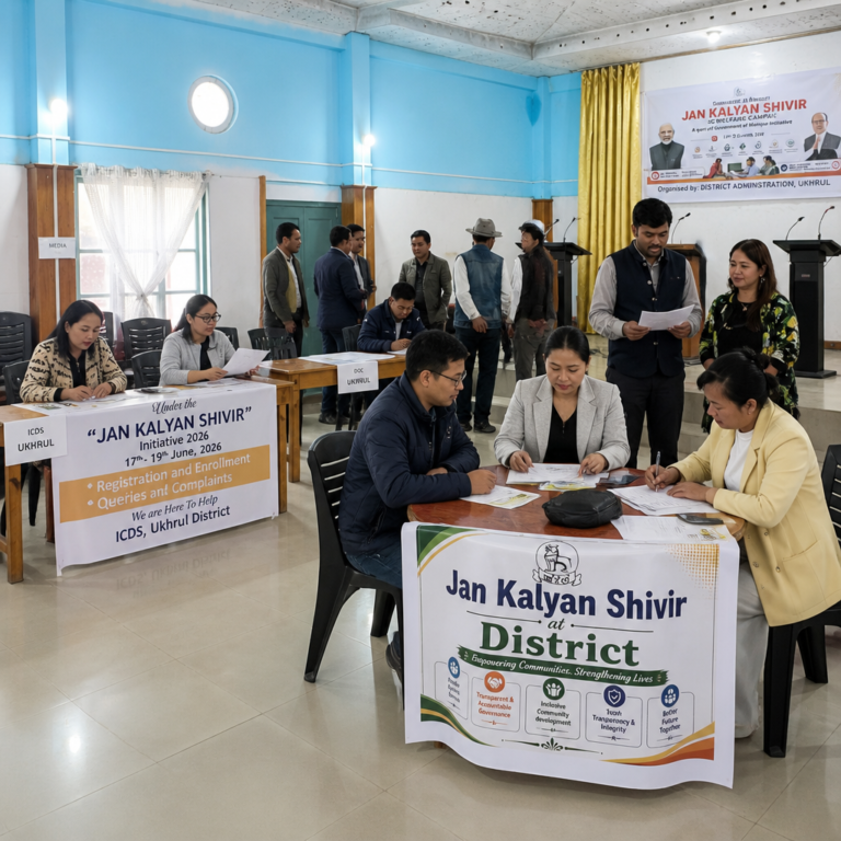 Ukhrul Hosts Three-Day Jan Kalyan Shivir Registration Camp