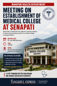 Manipur Govt. Initiates Process for Proposed Senapati Medical College