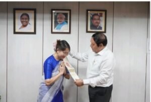 Manipur University Felicitates Dr Pukhrambam Lilabati Devi for National Award to Teachers 2026