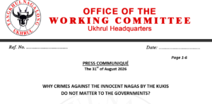 Why Do Crimes Against Innocent Nagas Not Matter?’: TNL Questions Government Silence, Demands NIA Probe