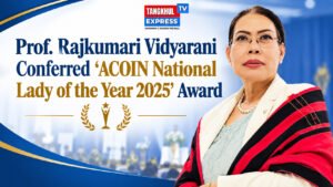 Prof. Rajkumari Vidyarani Conferred ‘ACOIN National Lady of the Year 2025’ Award