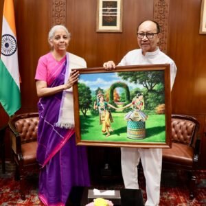 Manipur CM Meets Nirmala Sitharaman, Seeks Enhanced Central Assistance Amid Financial Crisis