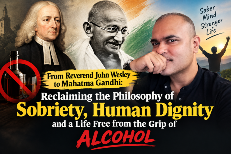 From Reverend John Wesley to Mahatma Gandhi: Reclaiming the Philosophy of Sobriety, Human Dignity and a Life Free from the Grip of Alcohol