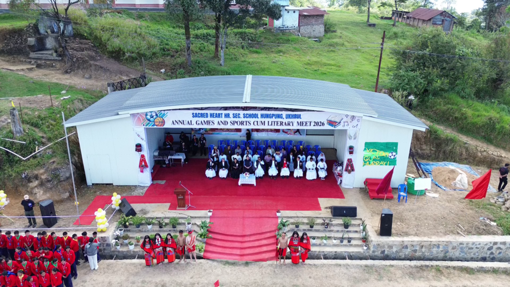 Sacred Heart Hr. Sec. School Opens Annual Games and Sports-cum-Literary Meet 2026 in Hungpung